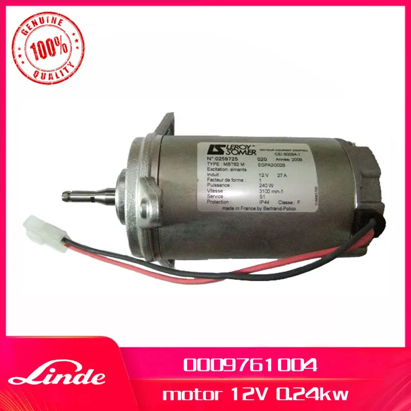 

Подлинная деталь вилочного погрузчика Linde 0009761004, стартер двигателя, используемый на 350 дизельном грузовике H12 H16 H18 H20, Новые запасные части для обслуживания