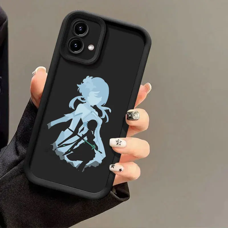 Genshin Impact Anime Phone Case - Stylish and Durable Protective Cover