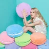 Pure Color French Macaron Round Cake Creative Plush Doll Pillow Cushion Gift With Core Home Decoration 2