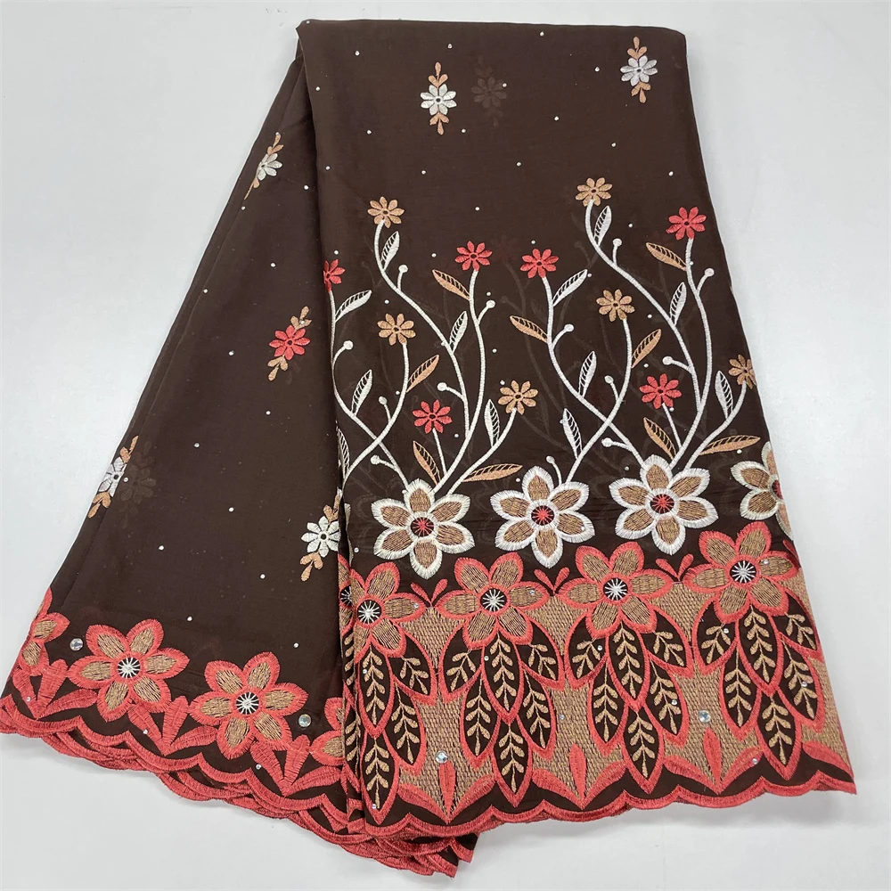 African cotton lace fabric Swiss voile lace Nigerian fabrics for wedding material QF0927