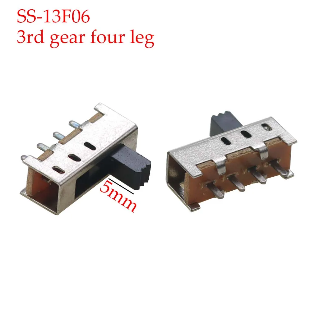 10PCS/Lot 2P4T Double Row in-line 10 pin 4-gear Toggle Switch Hand Toggle  Switches | Cricklewood Electronics 10PCS/Lot 2P4T Double Row in-line 10 pin 4-gear Toggle Switch Hand