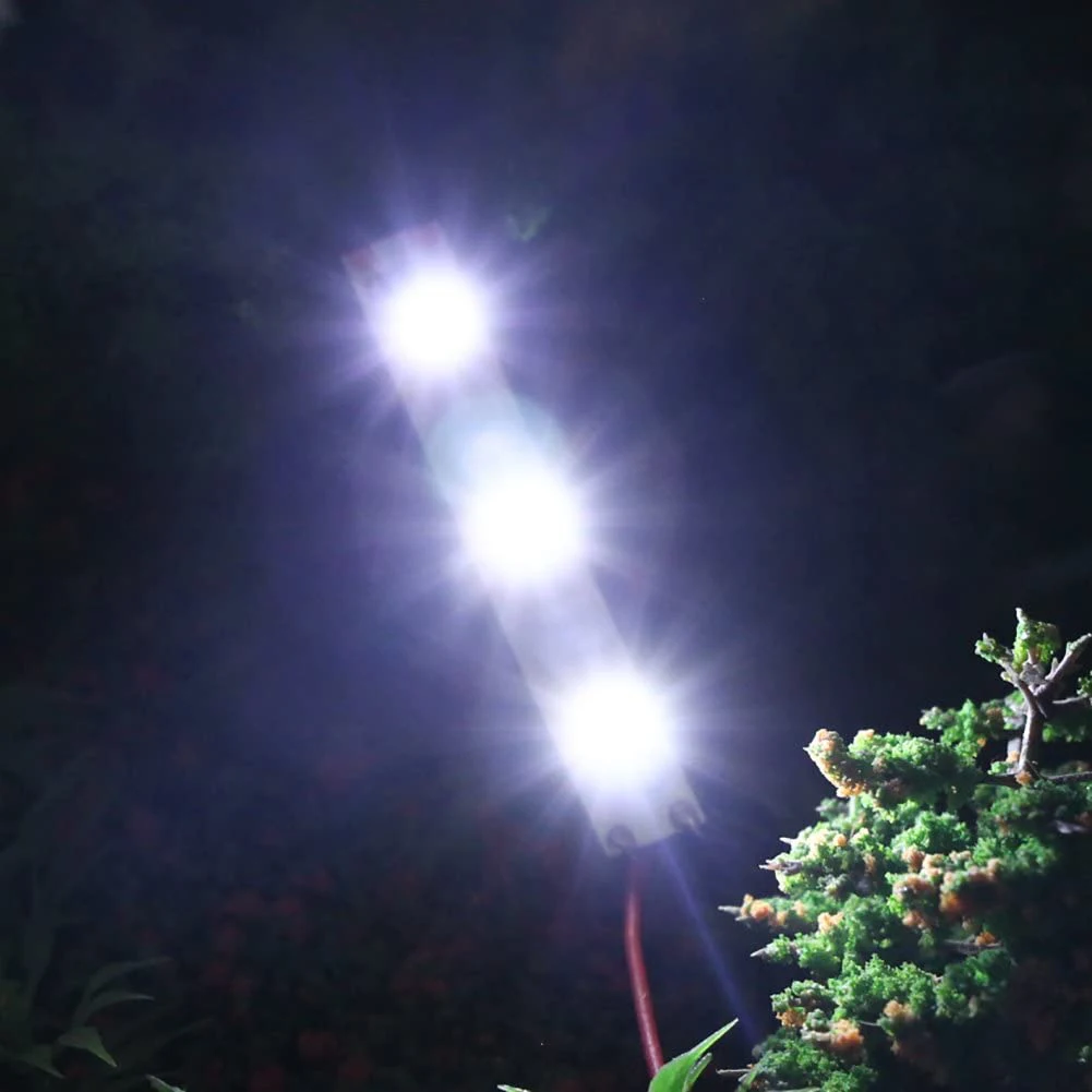 15pcs Pre Wired White Strip Led LED Light Self-adhesive Flexible For Houses Building Ornament Railway Building Layout 4
