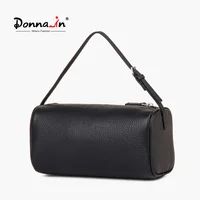 Matna-Sac à main en cuir de vachette naturel pour femme, véritable, entièrement grainé, sac à poignée supérieure, sangle initiée, doublure en peau de mouton 1