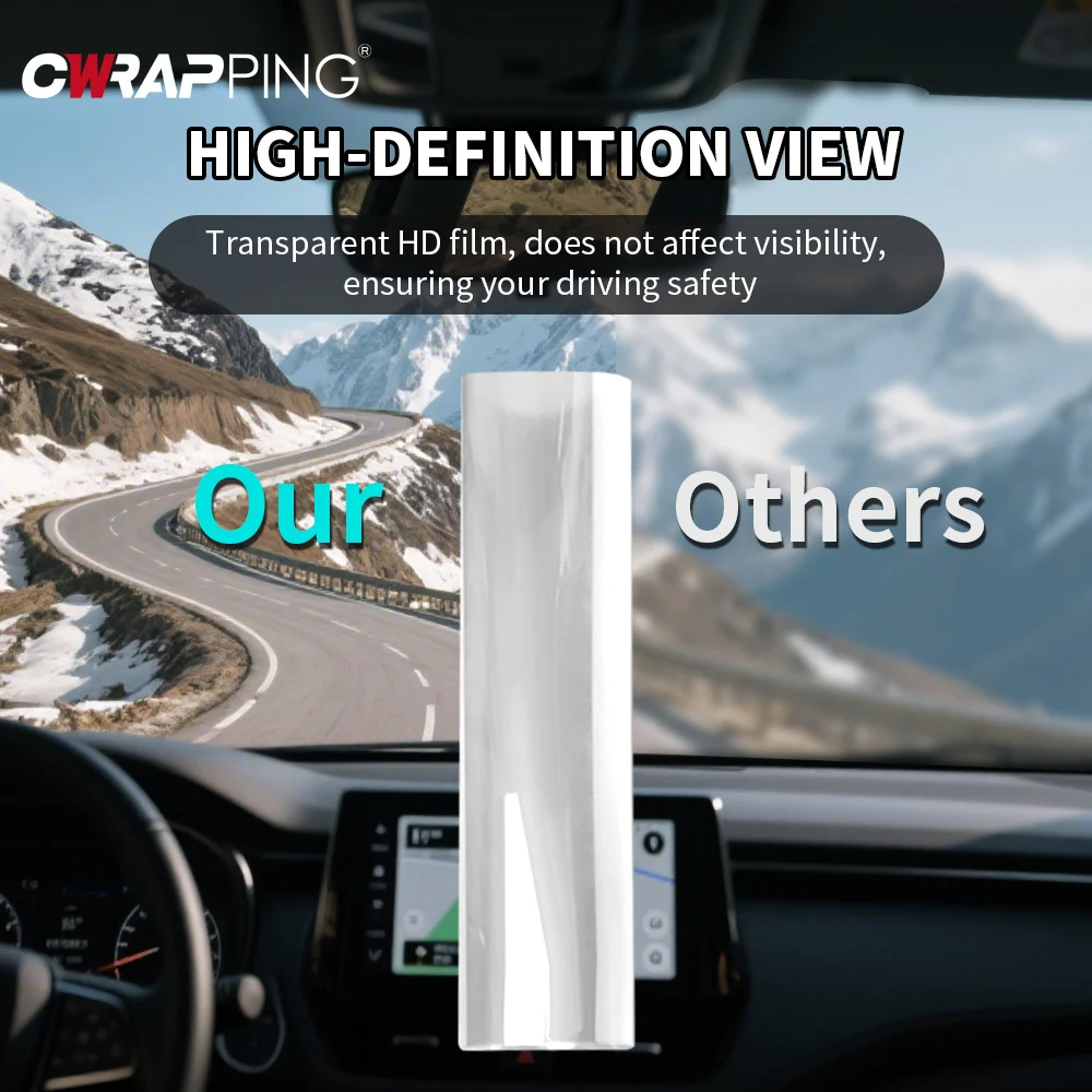 Transparent Car Window Protection Film 4