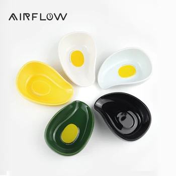 AIRFLOW Ciotola per chicchi di caffè Contenitore per misurare chicchi di caffè in ceramica Accessori per caffè espresso Strumento di pesatura per la cucina domestica 1