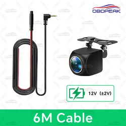 Enhanced Rear View Camera with 170° Fisheye Lens, AHD 1080P Full HD, Night Vision (6M Cable)