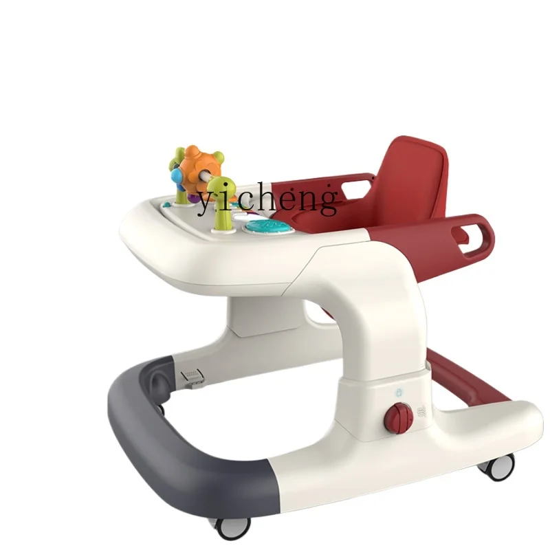 

Tqh Baby Walker Multi-Functional Anti-Flip Anti-O-Leg Children Baby Stroller Three-in-One