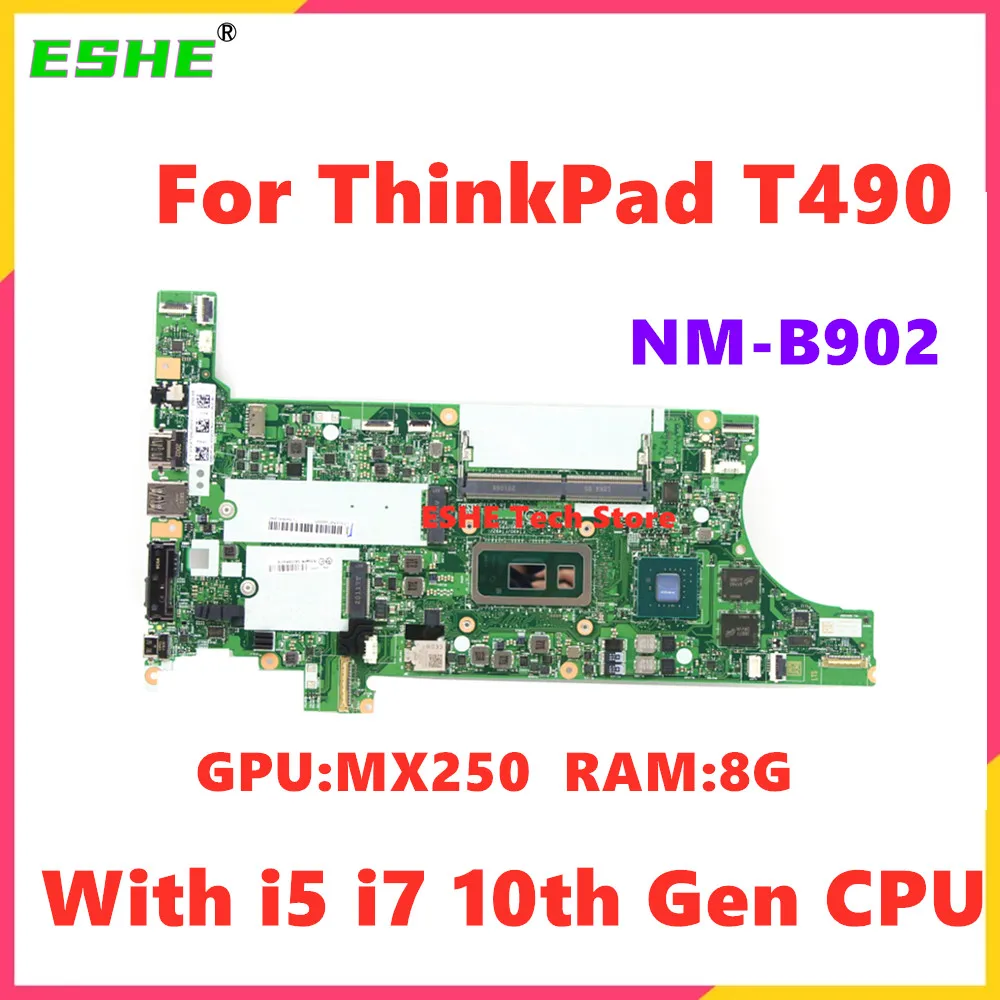 マザーボード ThinkPad 20RY-CT01WW NM-B902 Corei5 10th マザーボード ThinkPad 20RY-CT01WW NM-B902 Corei5 10th For