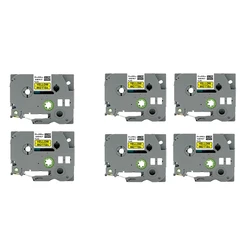 24Mm TZ-C Label Ribbon Label Printing Paper For Brother Labeling Machine Label Tape Label Sticker