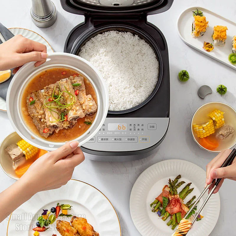 Midea MB-RE325 Rice Cooker 3L Non-Stick 220V Home Smart Large Capacity Steam Rice Cooking Pot Dormitory Office Reservation Pot 5