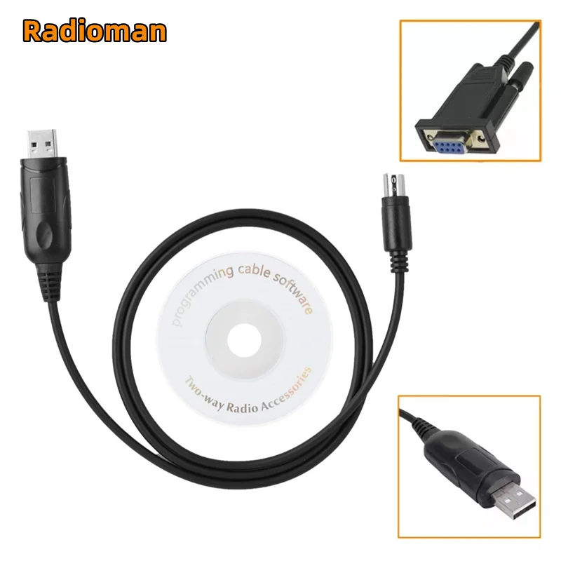 Walkie Talkie USB Programming Cable For Yaesu FT-7800 7900 8000R 8800E 8900 3000 7100 8100 8500 Two Way Radio Accessories