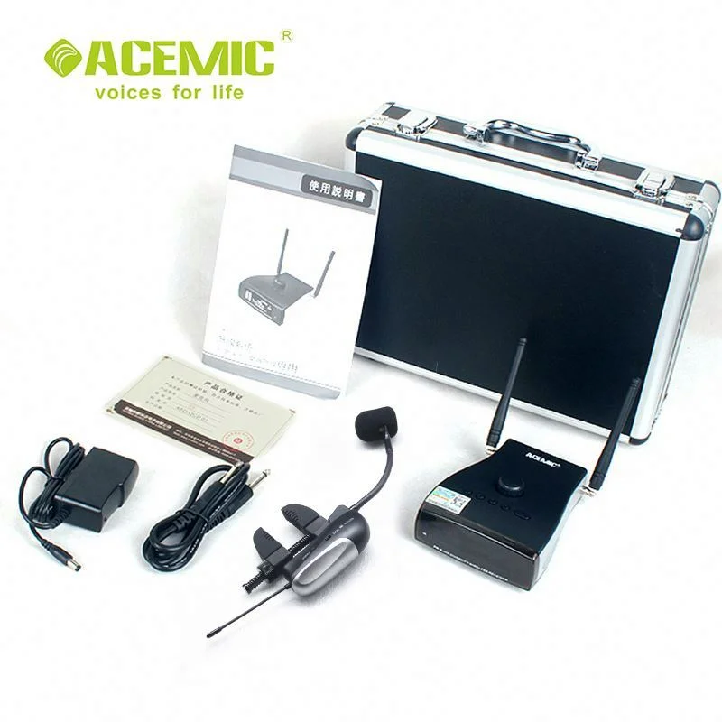 ACEMIC-UHF 악기 마이크, 기타, 바이올린용 무선 소음 감소 마이크