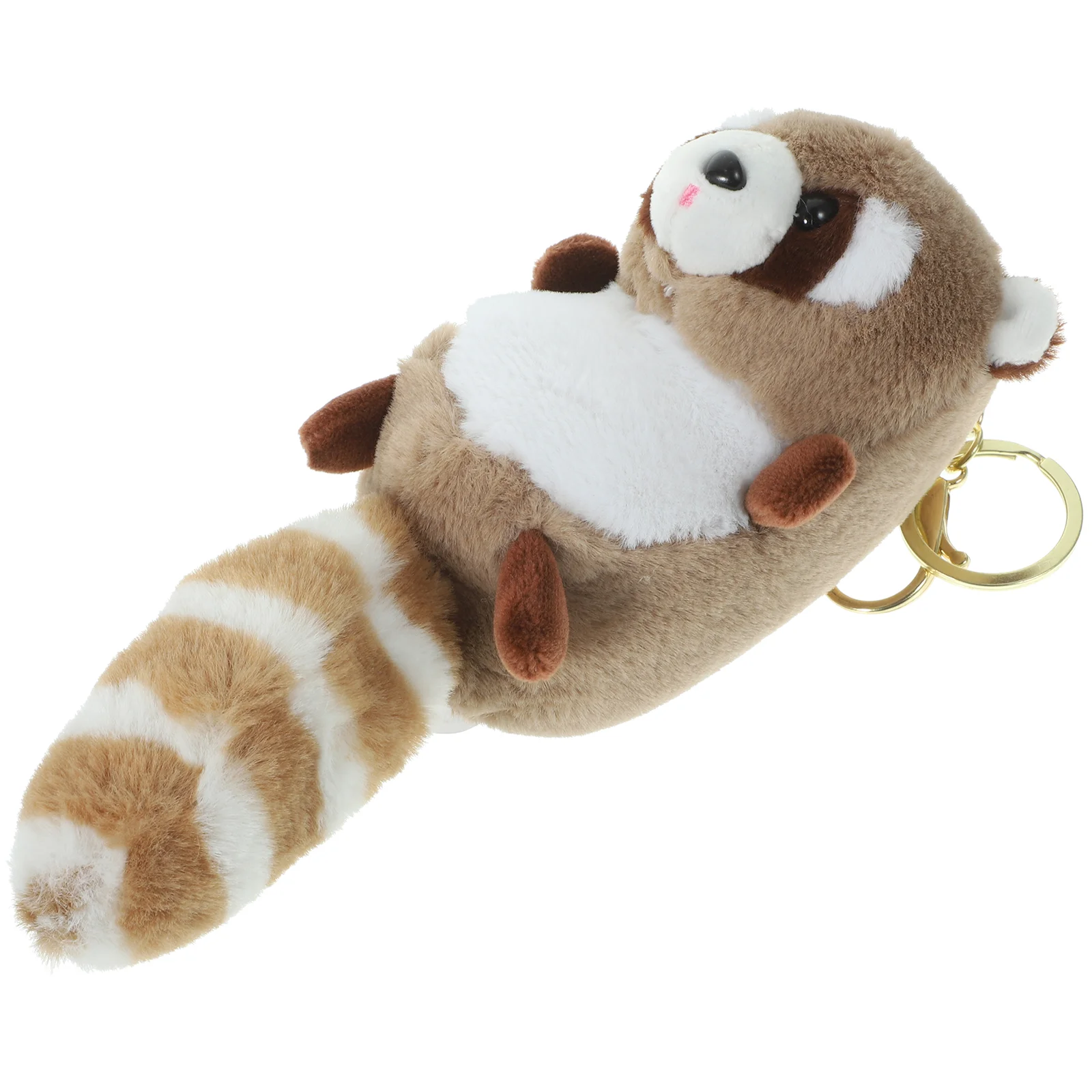 

Red Panda Pendant Keychain Decorative Bag Accessories Hanging Decors Plush Stuffed Cute Fob for