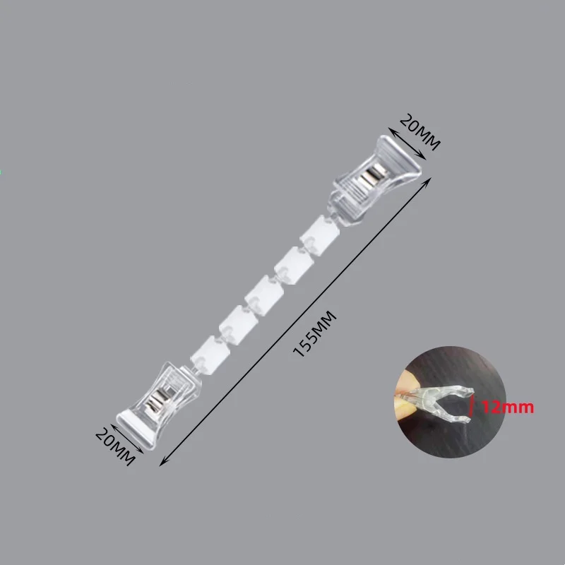 플라스틱 POP 사인 디스플레이 클립 거치대, 자유롭게 회전 가능한 종이 카드 광고 프로모션, 25 개