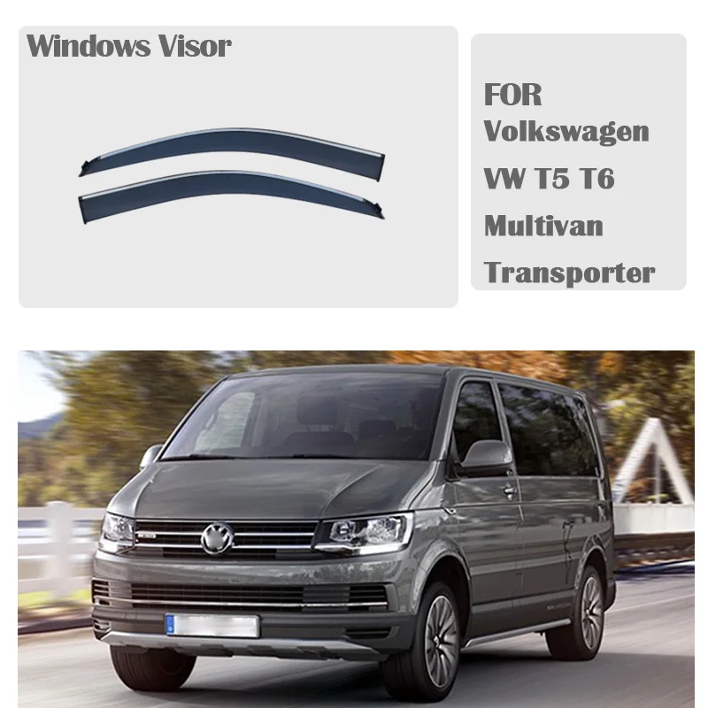 Das Visier auf der Windschutzscheibe (Sonnenblende) für VW T5, T6, T7  TRANSPORTER 2002-2022, 2022- (schwarz mit Verschluss)