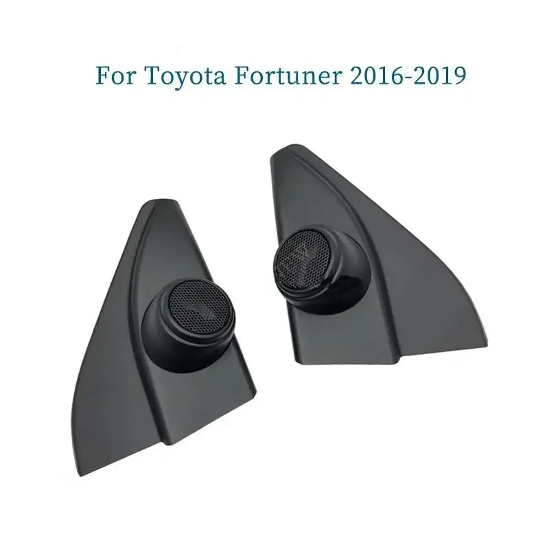 2PCS Car Tweeter Speaker Cover Boxes Mounts For Toyota Fortuner 2016 -