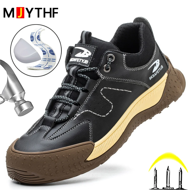 Zapatos de seguridad de 6KV para hombre, zapatillas de trabajo  indestructibles con punta compuesta, antigolpes y ANTIPERFORACIONES -  AliExpress