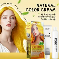 Ensemble de teinture pour cheveux colorée, 12 couleurs disponibles, sûrs et durables, unisexe adulte, coiffure normale, Kit de teinture pour cheveux, couleur de cheveux festive 4