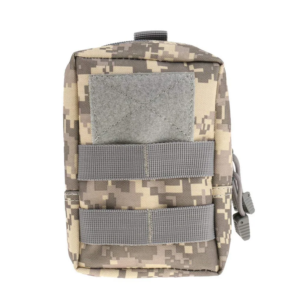 

Unisex Nylon Canvas Outdoor Waist Pouch Commuter Small Pockets Men Women Zipper Bag Outside Accessories