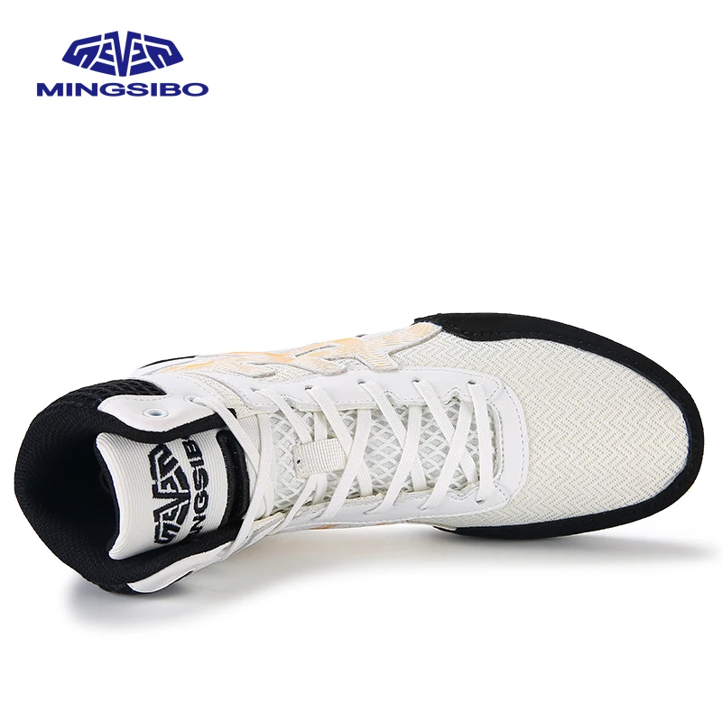 Chaussures De Lutte Professionnelles – Homme – Légères, Respirantes, Laçage