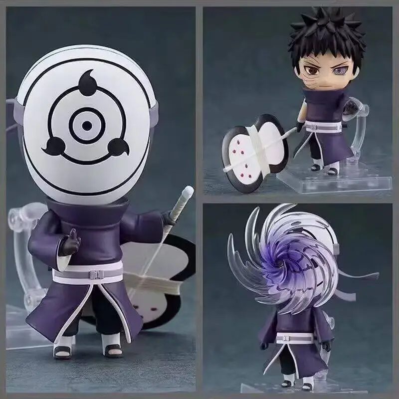 16pcs Nendoroid Naruto Shippuden Q Version Anime Action Figures - Articulated Collectible Toy Set Birthday Gift