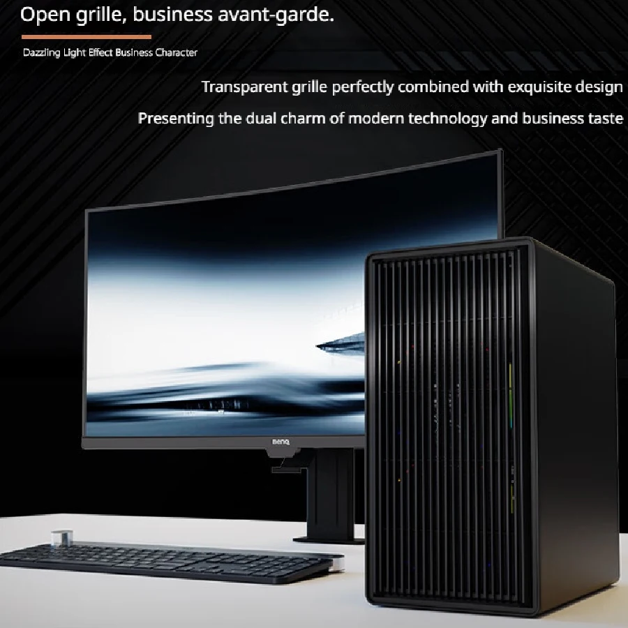 WJCOOLMAN Craftsman 1 MTAX/ITX PC 케이스 USB3.0 게이머용 오픈 펜스 패널 데스크탑 비즈니스 소형 섀시