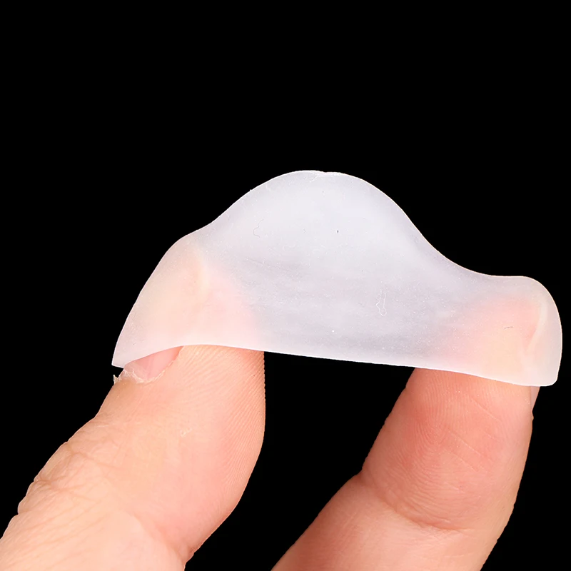 2Pcs Silicone Gel Little Toe Tube Corns Blisters Corrector Pinkie Protector Bunion Toe Finger Protection Sleeve