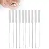 10Pcs 2.5mm Portable Hearing Aid Vent Cleaning Brush Nylon Hair Soft Brush Hearing Aid Tube Air Holes Cleaning Tool Accessories 1
