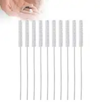 10Pcs 2.5mm Portable Hearing Aid Vent Cleaning Brush Nylon Hair Soft Brush Hearing Aid Tube Air Holes Cleaning Tool Accessories 1
