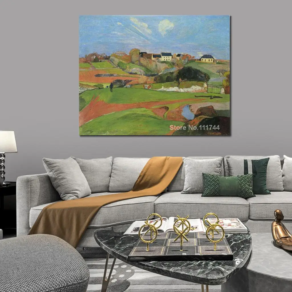 

Landscape Paul Gauguin Famous Paintings Oil Canvas Reproduction High Quality Hand Painted