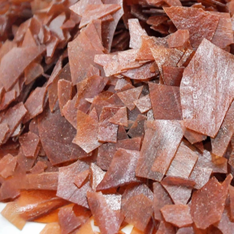 Shell Sheet for Musical Instrument, Repair Materials, Environmentally Friendly, Instant Rosin-FR, Purple Lacquer Flakes