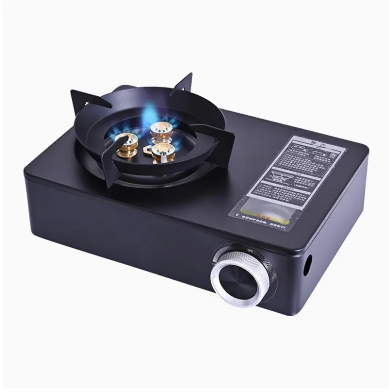 5800W Camping stove portable Cooktop gas stove Stuck furnace Butane gas cooktop Outdoor Camp equipment Home appliances Tea