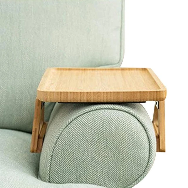 Couch Arm Table Sofa Tray Couch Tray Sofa Arm Clip Table Food Trays For  Eating On Couch Foldable Bamboo Wood Couch Tray Ideal