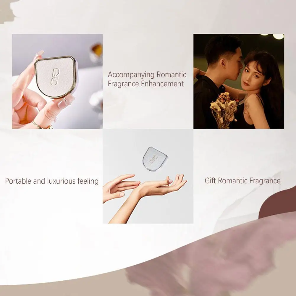 Ladies Solid Portable Female Pocket Balm Long-lasting Natural Fresh Light Smell Women\'s Fragrance Supplies For Dating