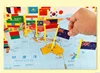 3D Wooden Map of The World Puzzle Stereo Toy,Mapology World Map Puzzle Includes Country Flags,Fun Jigsaw Puzzle Educational Toys 5