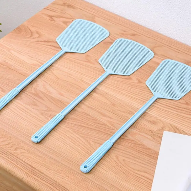 Flyswatter Fly Swatter Heavy Duty Multi-functional Long Hand Flyswatter Fly Swatters For Home/Indoor/Outdoor/Classroom