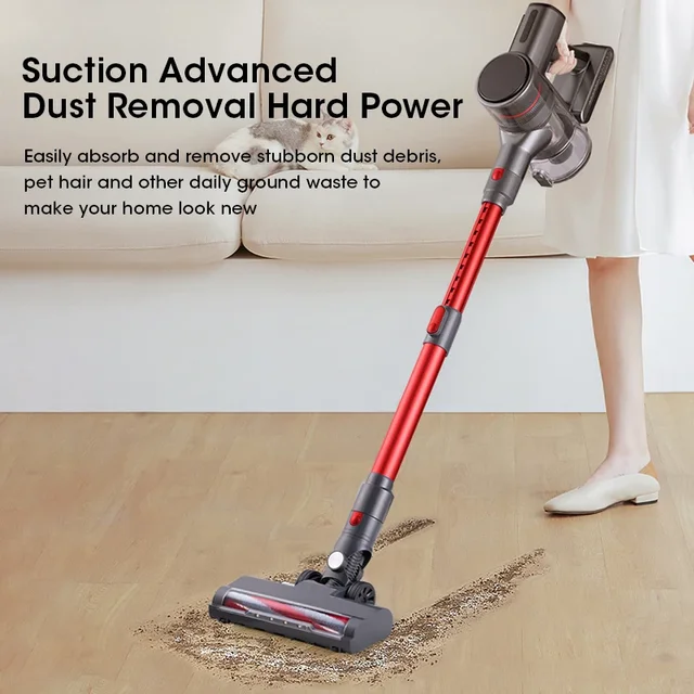 Handheld Wireless Vacuum Cleaner 9.5kPa Suction Power Multi-functions Electric Vacuum Sweeper Home Car Remove Mite Dust Cleaner 2