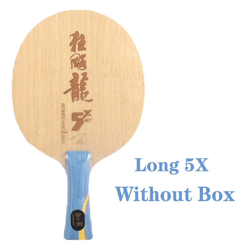 Original DHS Hurricane Long 5/Long 5X Table Tennis Blade with Box