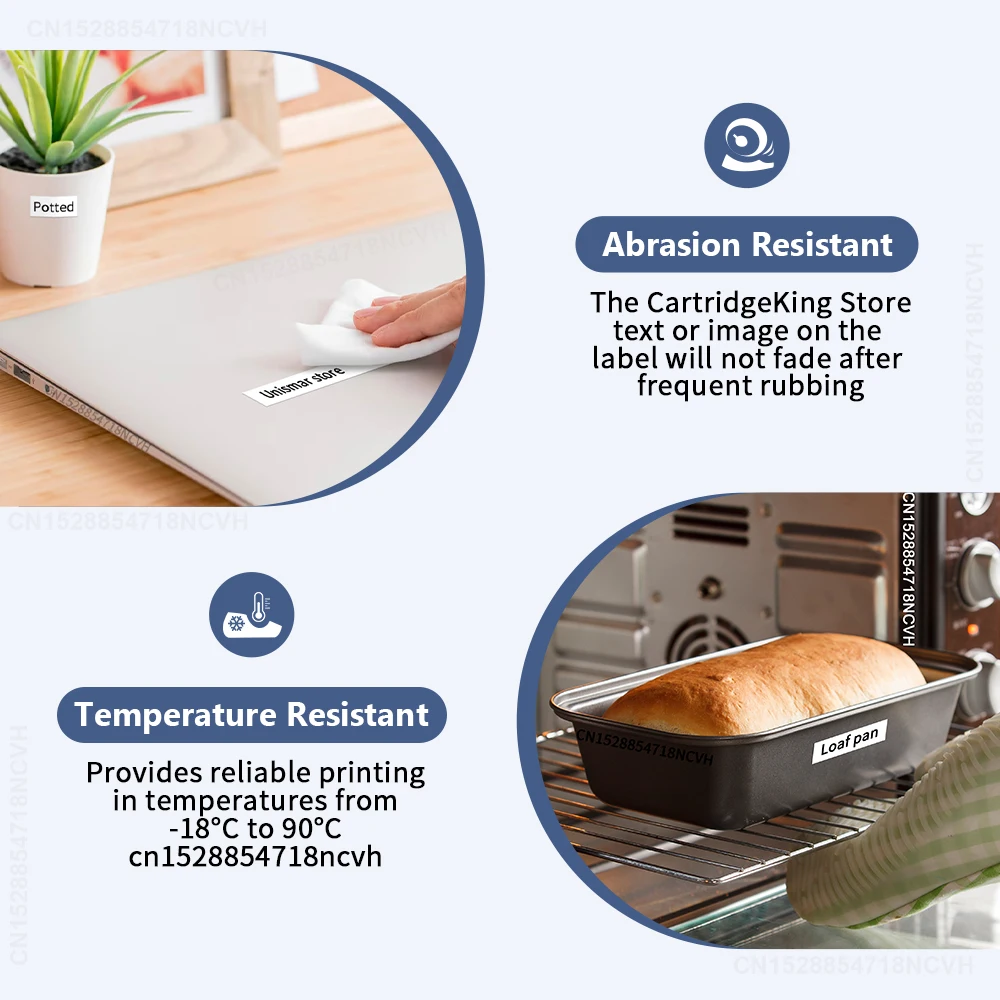 3/5/10PCS Brother TZe231 TZe 테이프 용 12mm 라벨 0.47 Brother Ptouch PTH110 라벨 메이커와 호환되는 흰색 적층 라벨