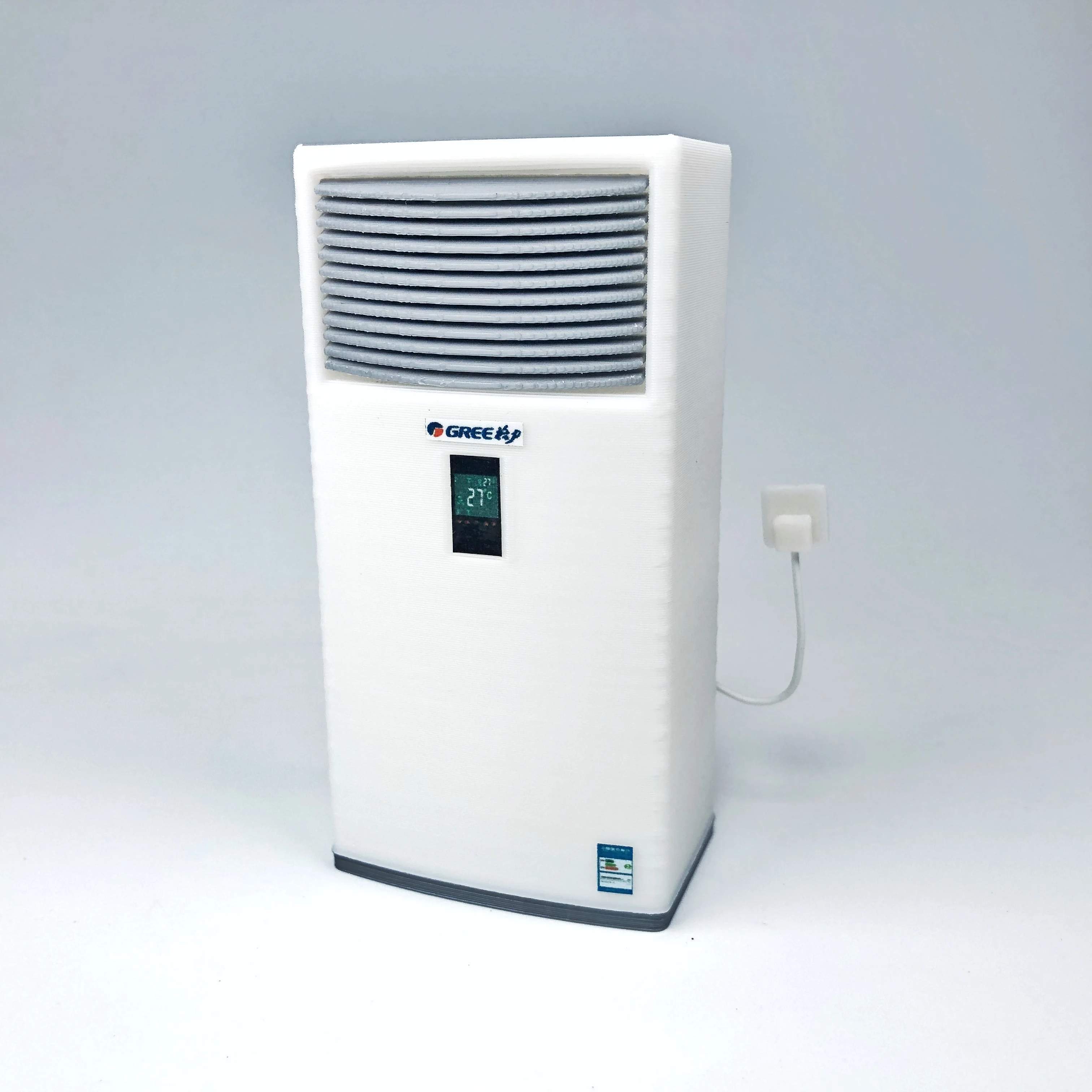 Modello Rapido 1/18 Modello Di Auto Diorama Garage Simulazione Scena Decorazione Stampa 3D Aria Condizionata