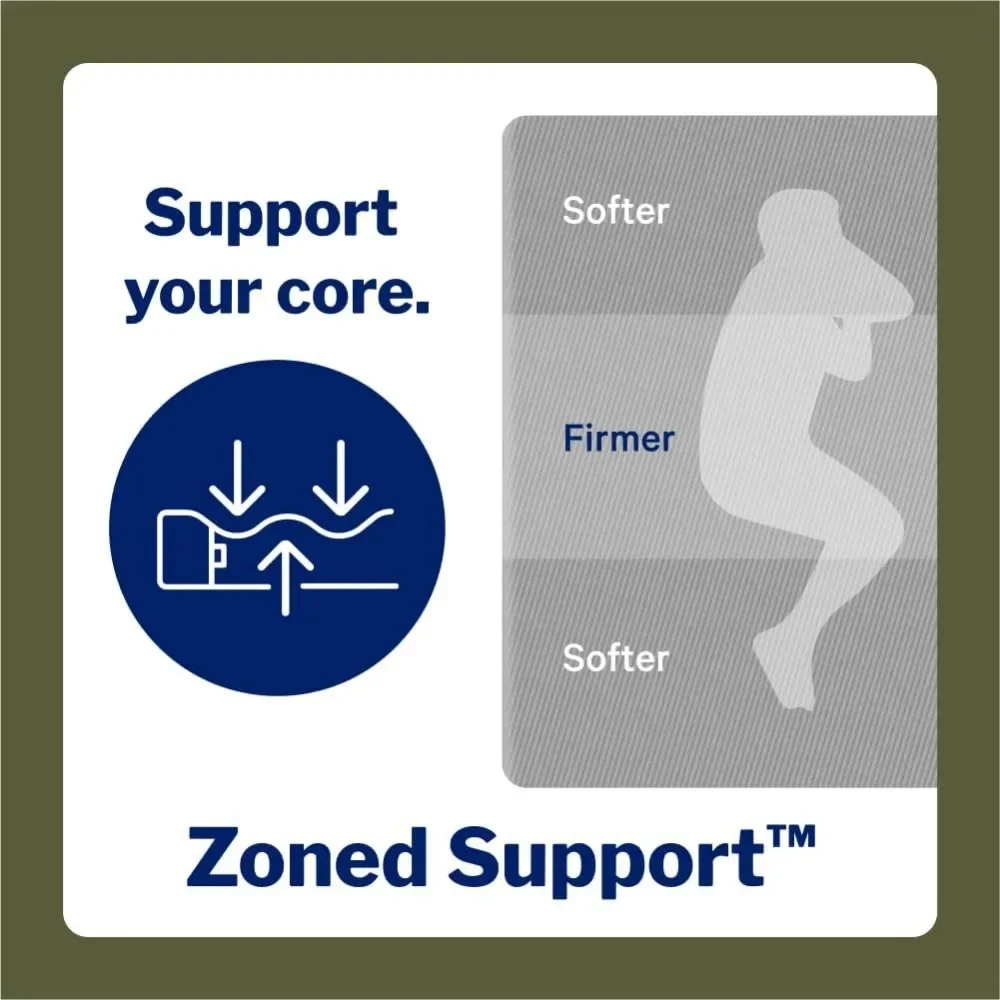 Sleep Original Foam, King Size Mattress with Zoned SupportTM - Medium Firm Memory Foam Bed in a Box - 100-Night Trial - 10 Year 6