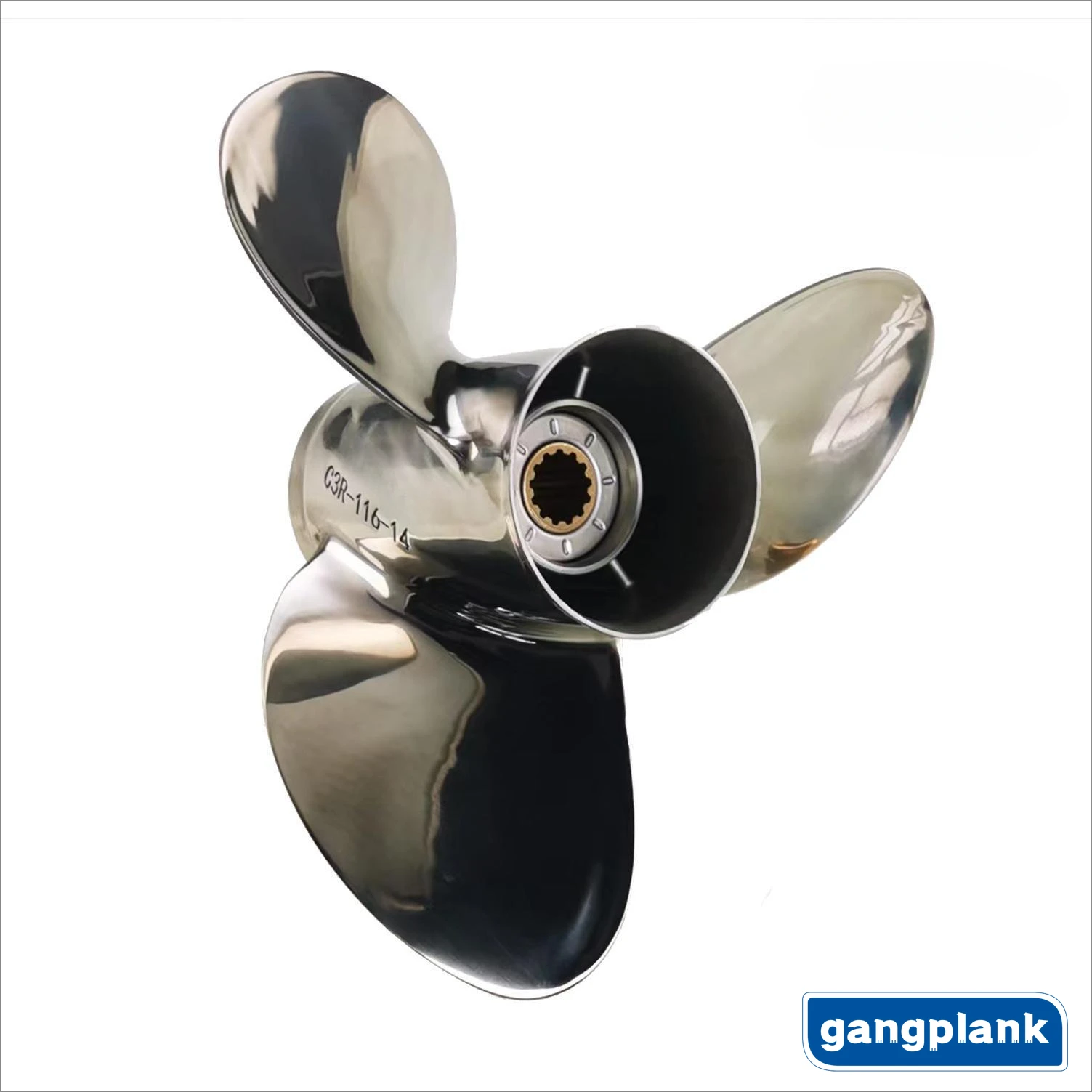 For Suzuki 35-60 HP Stainless Steel Propeller Marine Outboard Propeller 11 5/8X12 11 5/8X13 5/8X14 13 Tooth