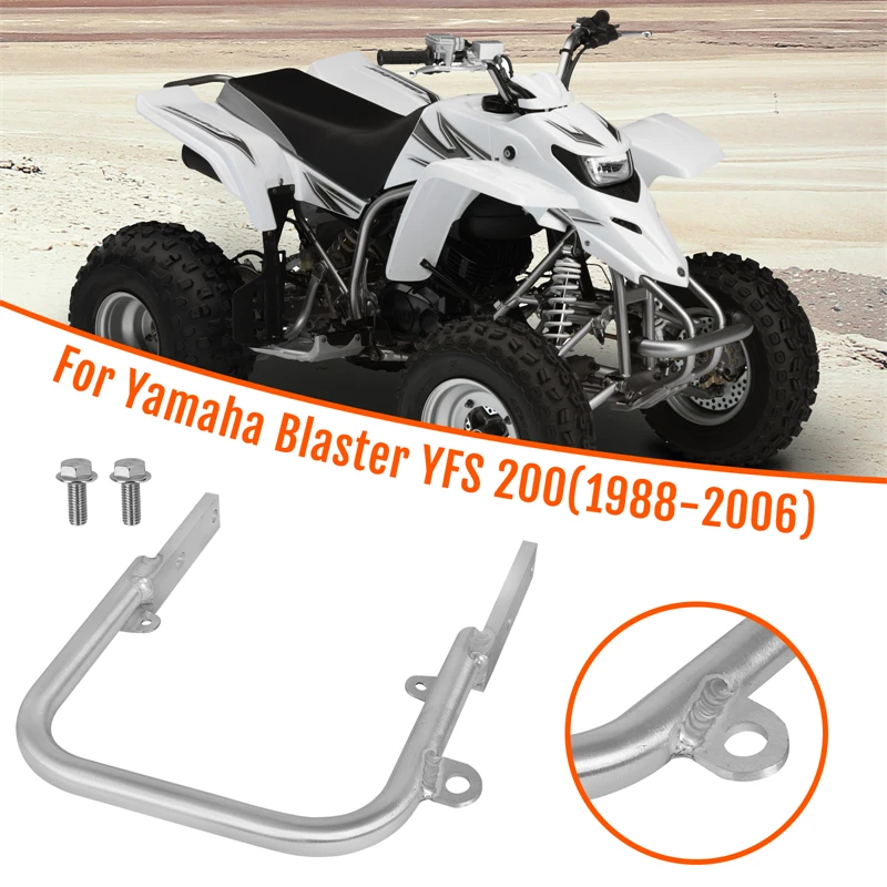 

For Yamaha Blaster YFS 200 YFS200SE Special Edition 1988 2005 2006 Grab Bar Rear Bumper Aluminum 5KJ-2845R-30-00 ATV Accessories