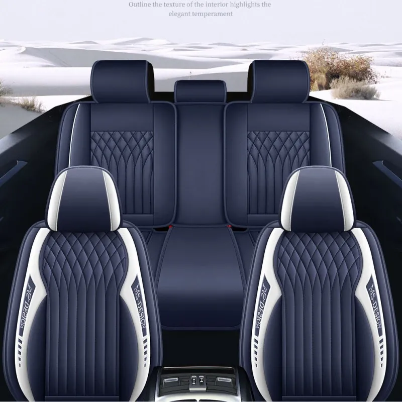 NEW Luxury car seat cover for Toyota Sienna LE XLE Alphard Fortuner Wish Land Cruiser Verso Estima car accessories