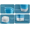 Mini Washing Machine Portable Washing Machine Underwear with Dryer Bucket Socks Clothes Washer Camping Folding Home Appliance 4