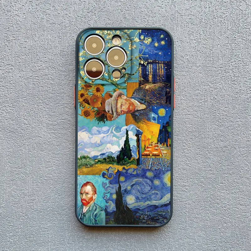 Van Gogh Inspired Artistic Phone Case Cover