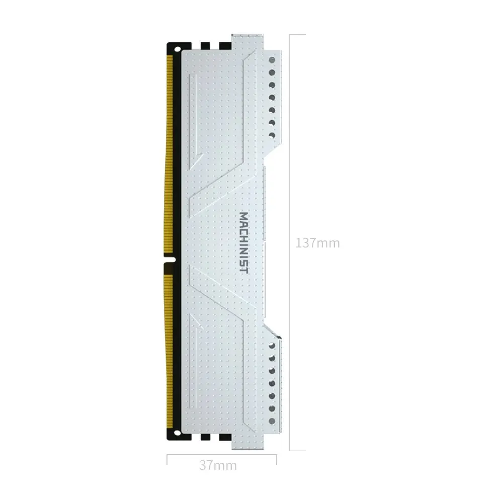 MACHINIST DDR4 RAM 데스크탑 메모리, 방열판 포함, DDR4 RAM PC DIMM, 모든 마더보드용, 8GB, 16GB, 2666HMz, 3200HMz