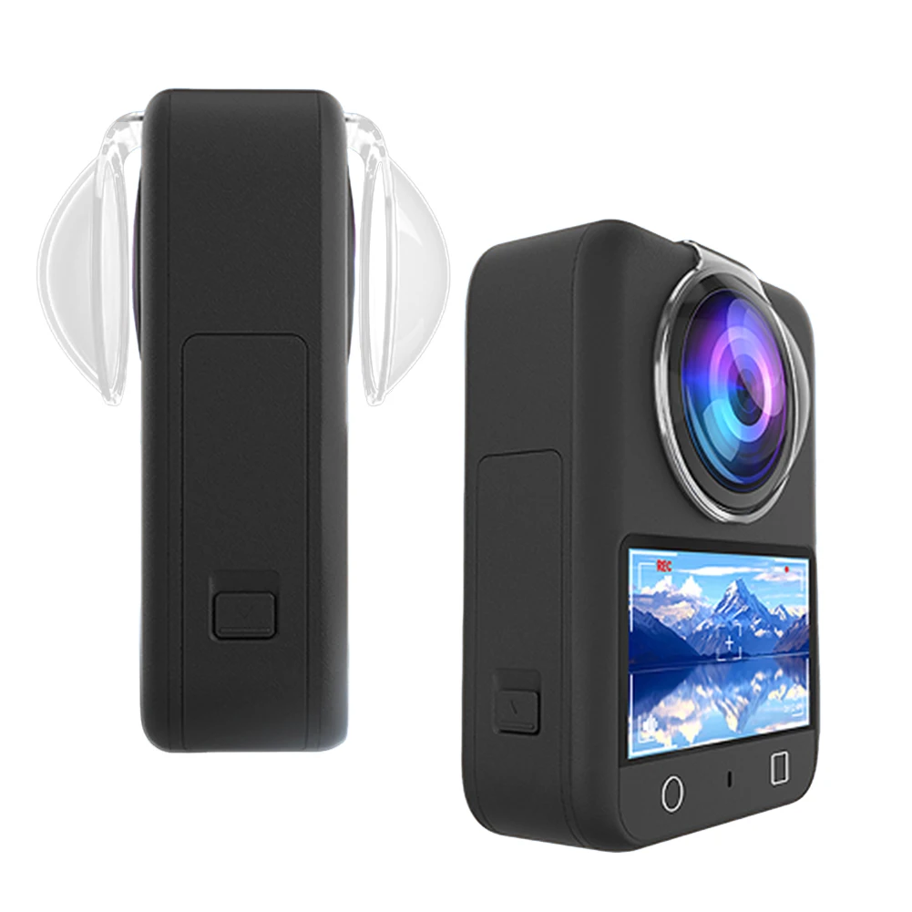 For DJI Osmo 360 Camera PC Lens Guard Anti-Collision Camera Protective Cover Seamless Plastic Lens Cover Lens Protect Sleeve