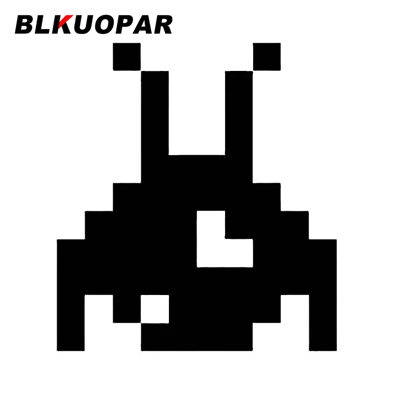 

BLKUOPAR Пиксельная наклейка Монстр автомобиль фотовиниловый материал окклюзия царапина мотоцикл водонепроницаемый Декор лобового стекла
