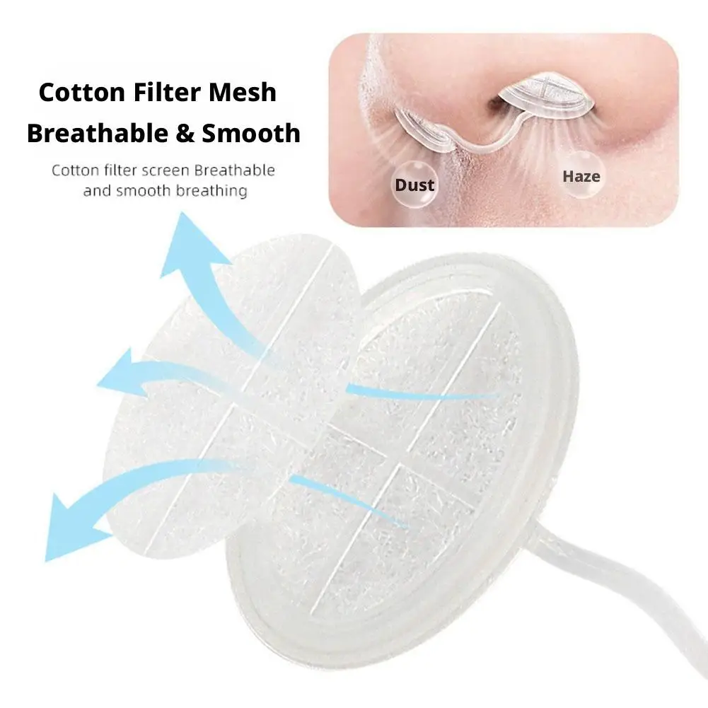 Invisible Nose Air Purifier Filters - Dust-Proof & Anti-Fog Nasal Plugs